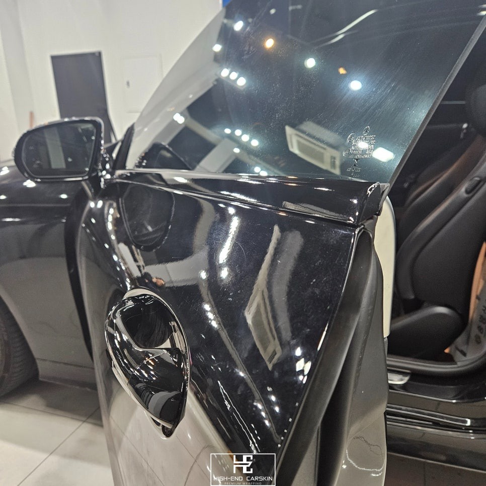 벤츠 E클래스 크롬죽이기 잘하는곳 파주랩핑 하이엔드카스킨
