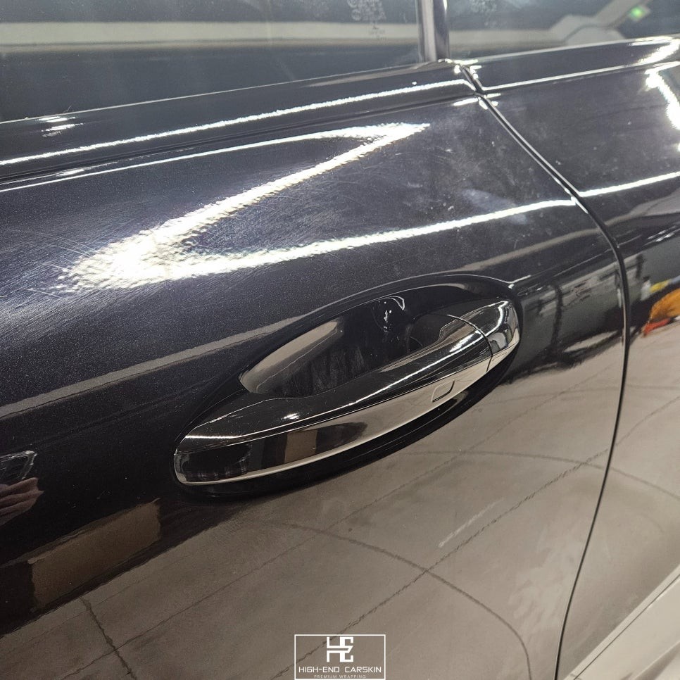 벤츠 E클래스 크롬죽이기 잘하는곳 파주랩핑 하이엔드카스킨