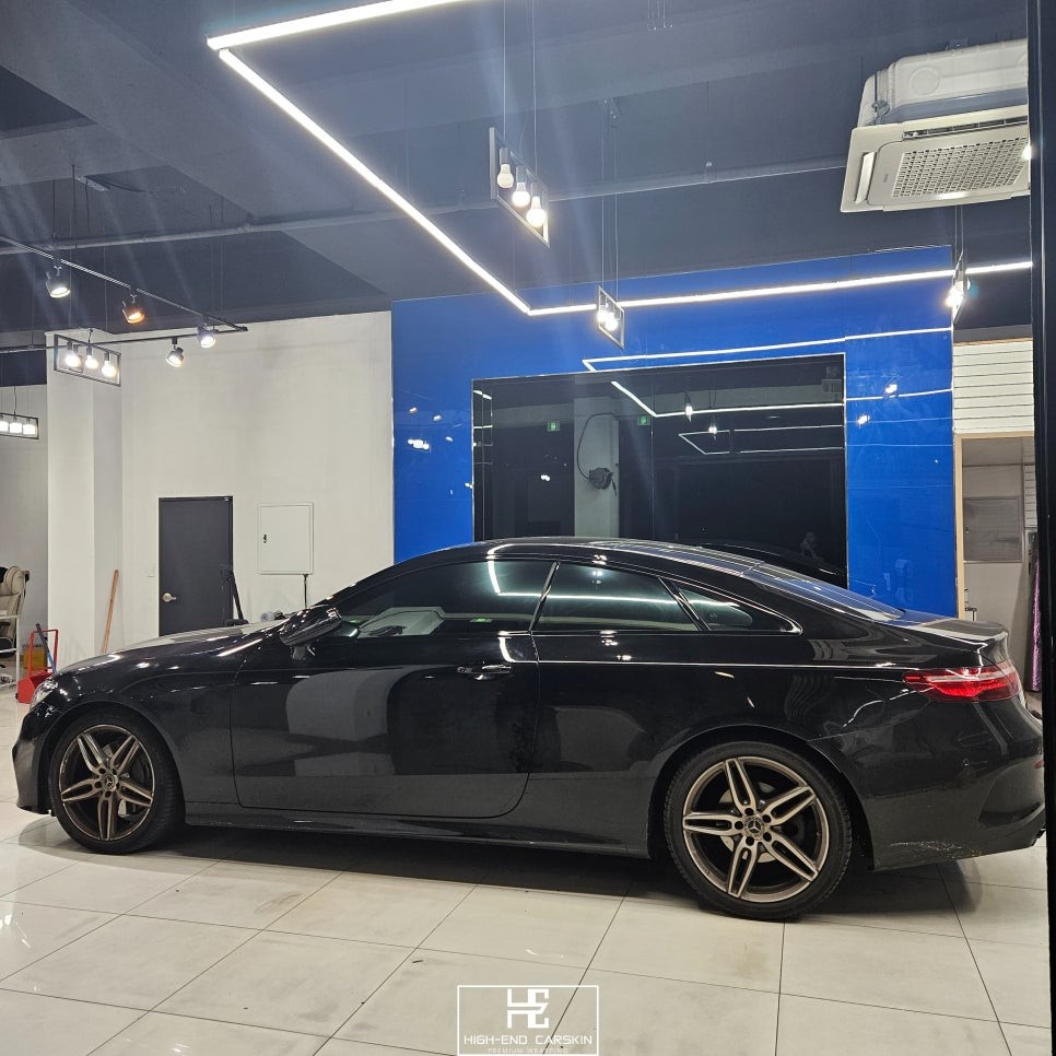 벤츠 E클래스 크롬죽이기 잘하는곳 파주랩핑 하이엔드카스킨