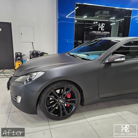 젠쿱 무광블랙 전체랩핑으로 스포티하게 기분전환 / 파주시 와동동