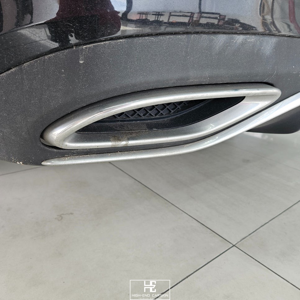 벤츠 E클래스 크롬죽이기 잘하는곳 파주랩핑 하이엔드카스킨