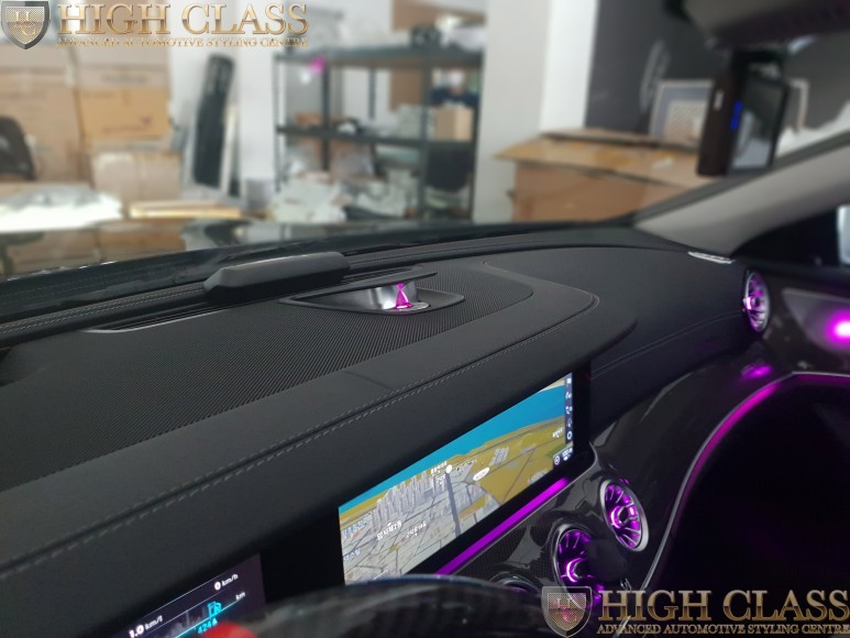 벤츠 CLS 전동센터스피커와 부메스터 미드레인지 엠비언트 / 서울 강동, 송파, 하남, 광진구