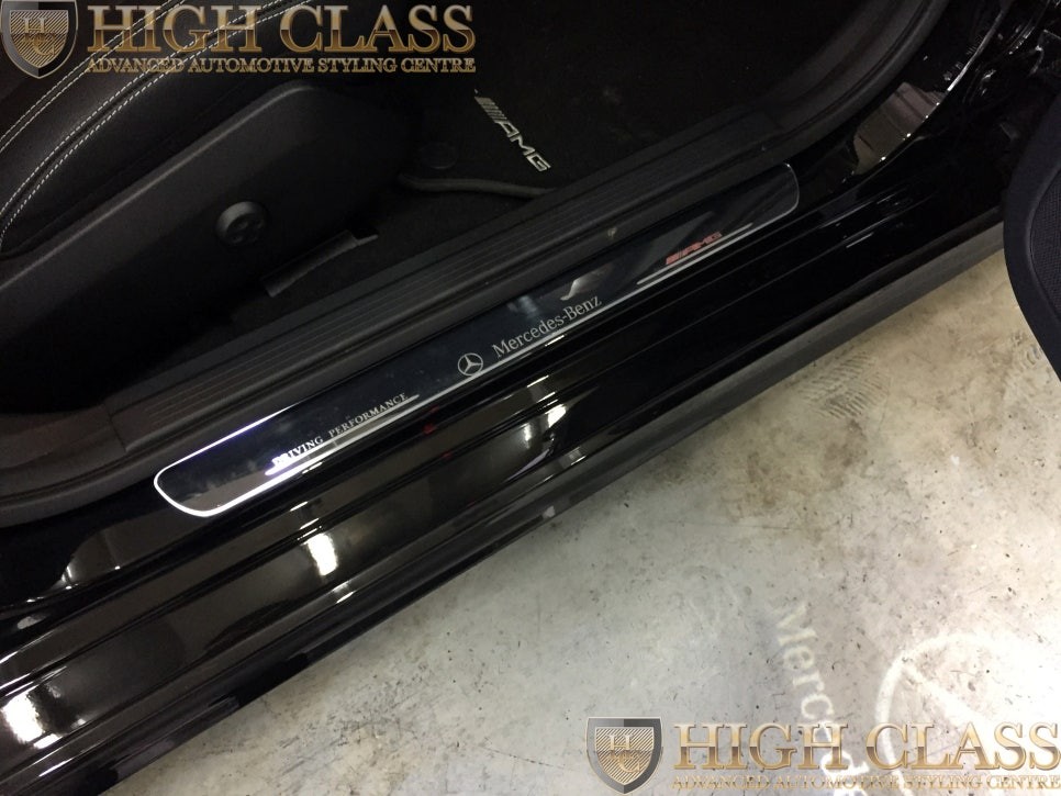 벤츠cls250d 도어램프 무빙도어스커프는 가격대비 최고의 튜닝 아이템 / 서울 강동, 송파, 하남, 광진구