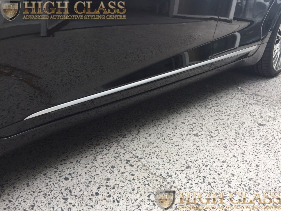 창원 랩핑 올뉴K7 크롬 부분을 3M무광 실버 카스킨으로 / 서울 강동, 송파, 하남, 광진구