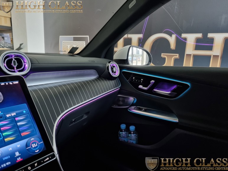 신형 벤츠 GLC 순정 R버튼 업그레이드, 사라진 엠비언트 3종세트 구축 / 벤츠 / GLC-클래스 / 서울 강동구