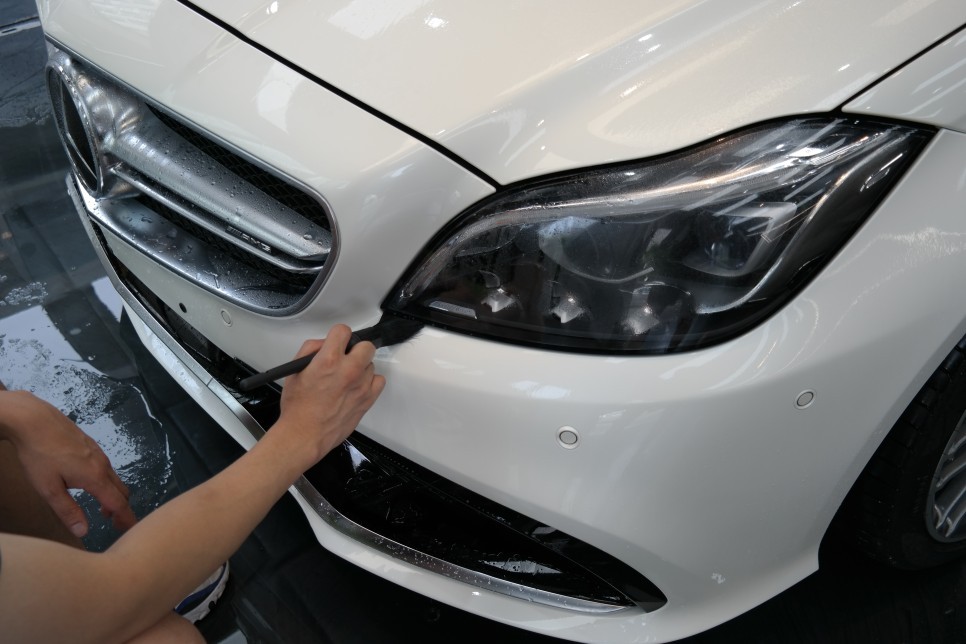 대구PPF 벤츠CLS63AMG 프론트패키지PPF/블락포디 메르카바/생활보호PPF/대구프론트패키지PPF