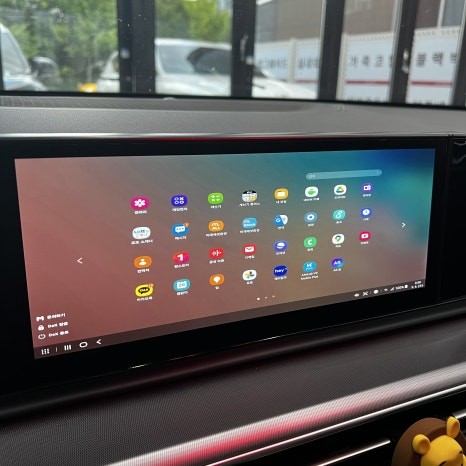 디올 뉴 그랜저 GN7 택시 스마트폰 미러링 삼성 덱스 2대가 동시에 !?