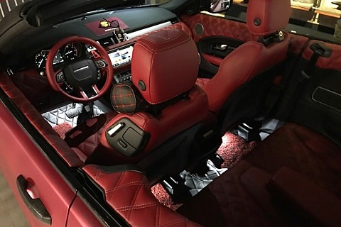 [1년 전 오늘] 부산풋등 무드등앰비언트레인지로버이보크컨버터블 / 부산 수영구 광안동