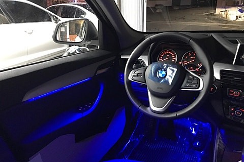 [2년 전 오늘] 부산앰비언트 bmw신형x1블루무드등 / 부산 수영구 광안동