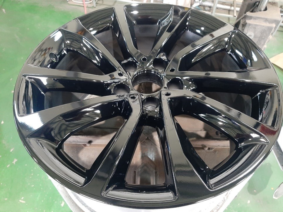 대구경산하양휠도색휠수리휠복원잘하는곳/BMW/X6/19인치/순정휠/블랙유광