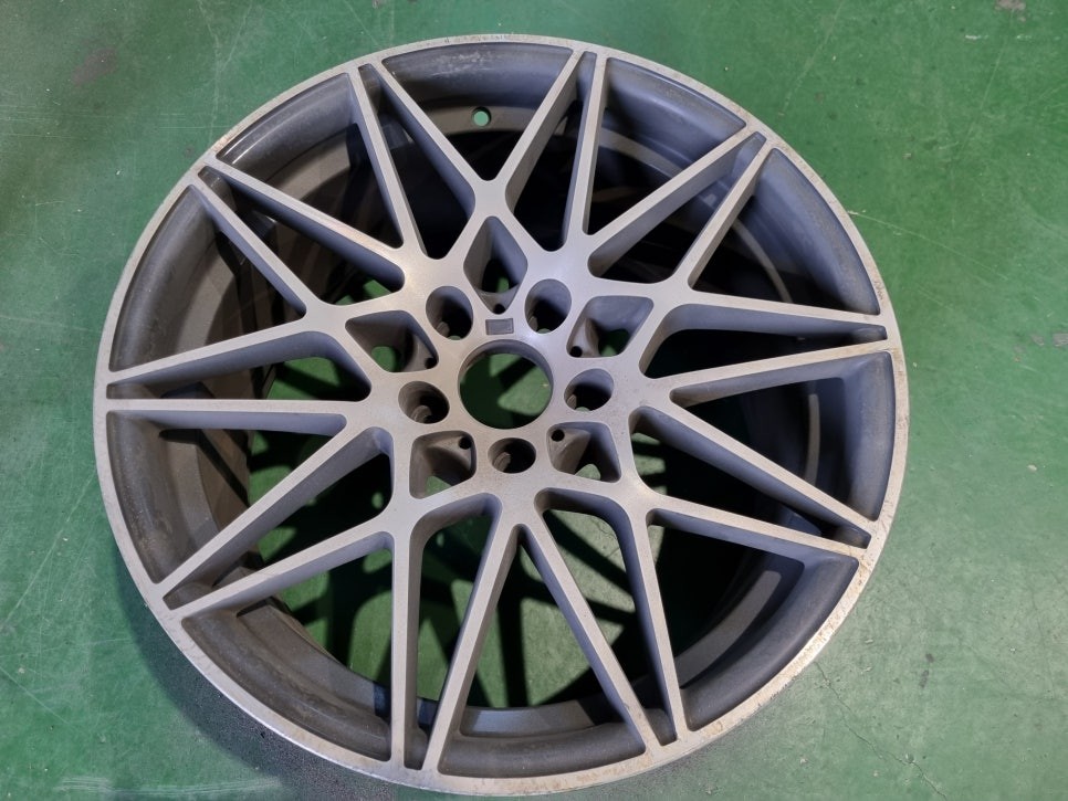 대구/경산/휠도색/휠수리/휠복원/잘하는곳/BMW/666M/스타일/19인치/다이나컷팅