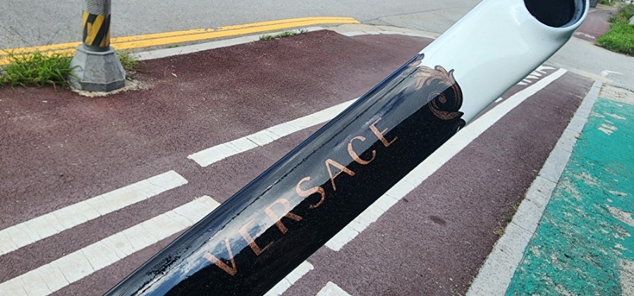 경기도 양주 하이브리드 로드 자전거 도색 (ps 레인보우펄 베르사체 st 커스텀) / 양주, 구리, 의정부