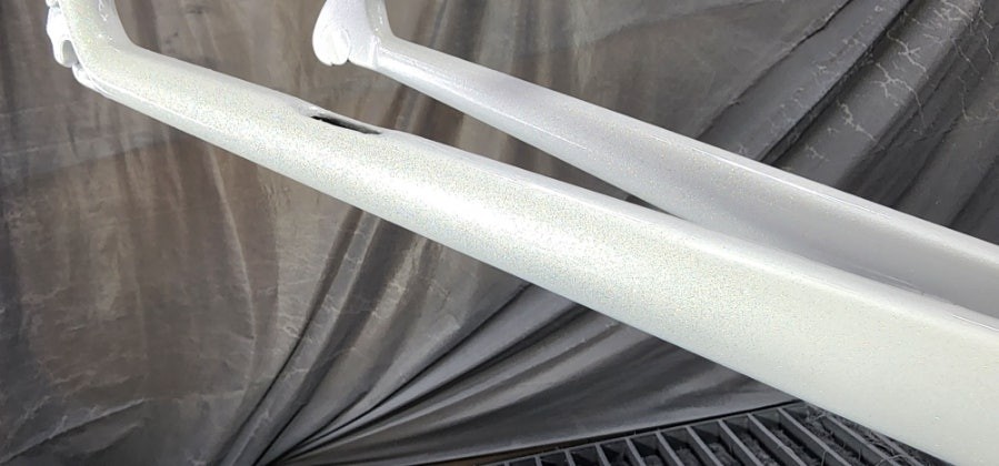 경기도 양주 하이브리드 로드 자전거 도색 (ps 레인보우펄 베르사체 st 커스텀) / 양주, 구리, 의정부