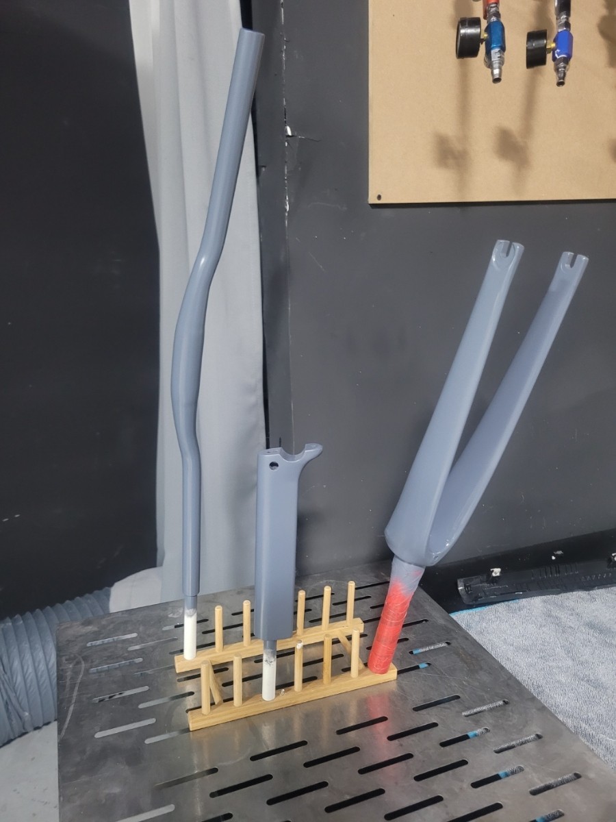 경기도 양주 하이브리드 로드 자전거 도색 (ps 레인보우펄 베르사체 st 커스텀) / 양주, 구리, 의정부