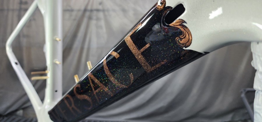 경기도 양주 하이브리드 로드 자전거 도색 (ps 레인보우펄 베르사체 st 커스텀) / 양주, 구리, 의정부