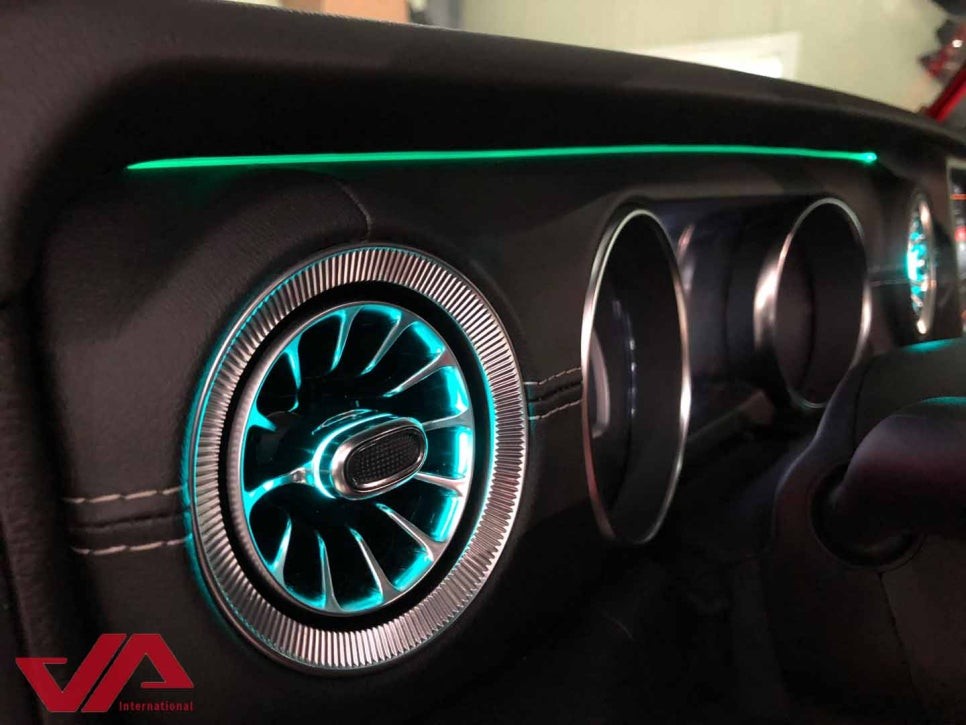 지프 랭글러 실내 풀옵션 엠비언트 교체후기