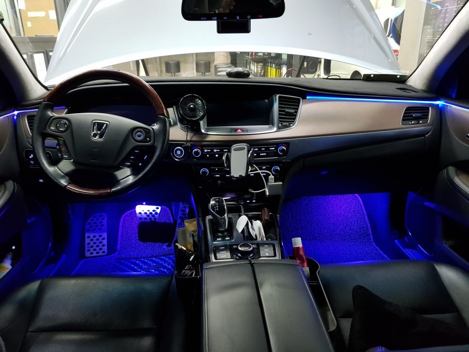 [부천 엠비언트] 에쿠스VS500 RGB 광섬유 엠비언트