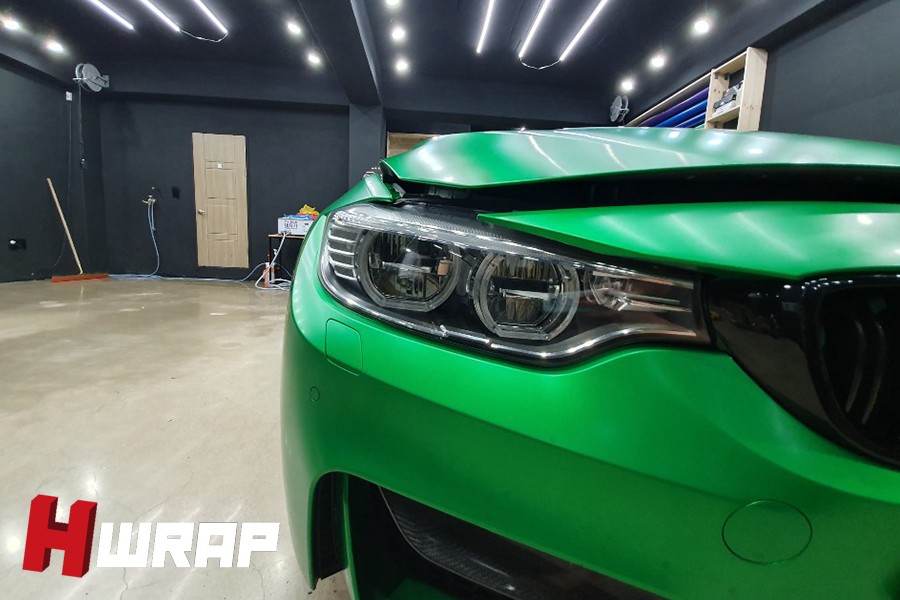 경기남부 / 부천라이트필름 BMW M4 컨버터블 [에이치랩] 시공후기 / 부천 소사구 송내동 / 부천.광명