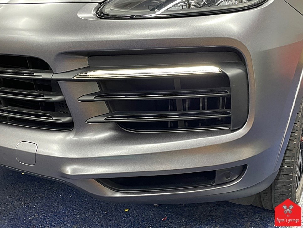 부산자동차랩핑 현스게러지 포르쉐 카이엔 시공 소개 / 부산 강서구 명지동