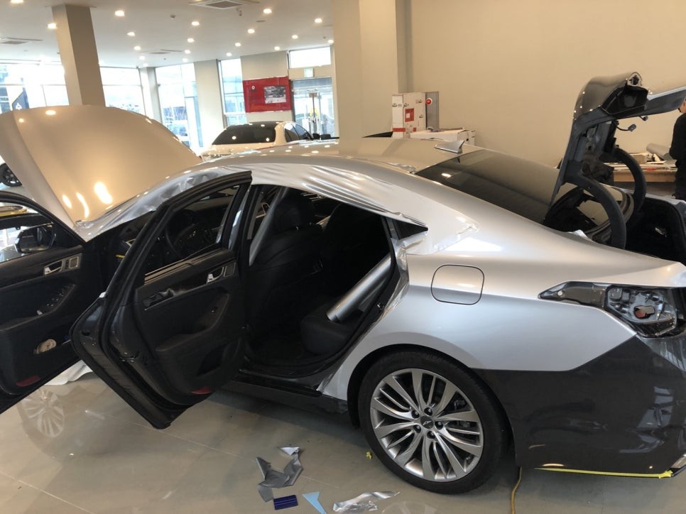 <부산랩핑,부산자동차랩핑,부산ppf>제네시스 g80 전체랩핑 / 부산 강서구 명지동