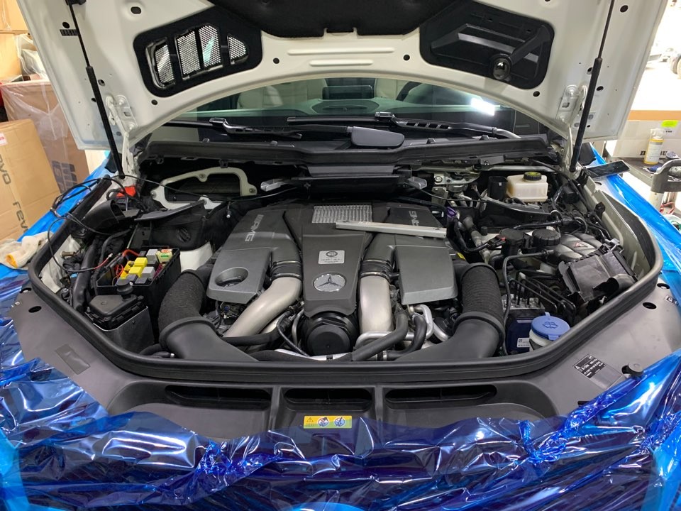 벤츠 GLE63AMG 브라부스 가변 머플러 카본 디퓨져 장착 BRABUS / 경기 성남 분당