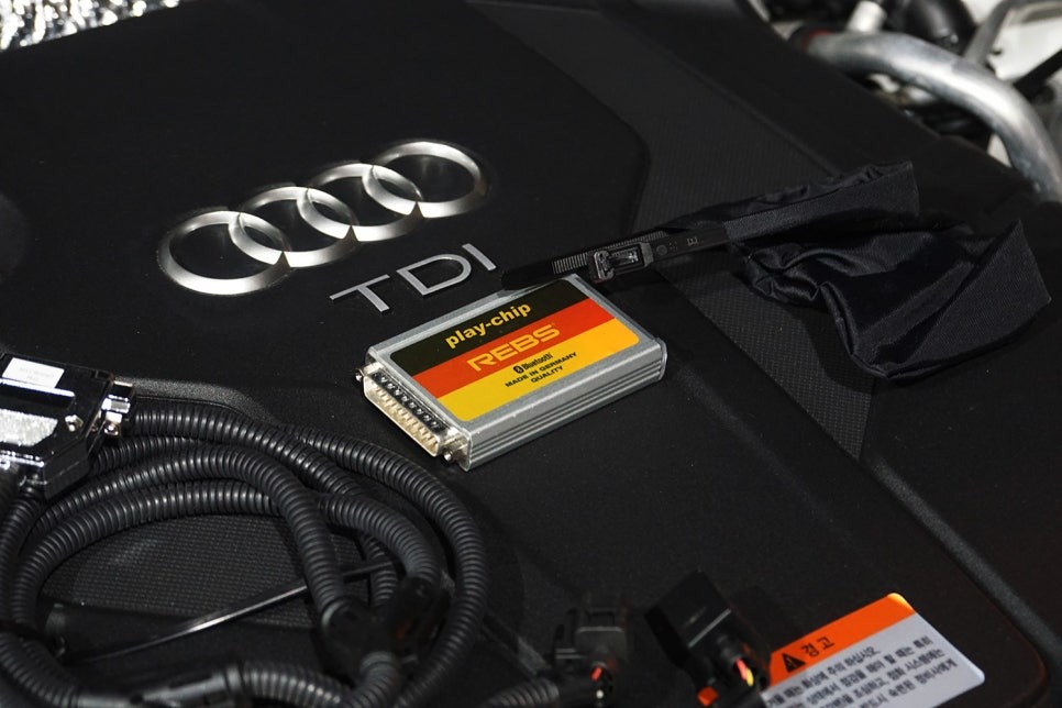 AUDI A4 35TDI 랩스플레이칩 블루투스 버전 장착 / 경기 성남 분당