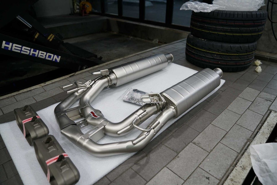 경기남부 / 벤츠 지바겐 W463A G63AMG 아크라포빅 티타늄 가변 머플러 장착  Akrapovic / 경기 성남 분당 / 성남.용인.이천