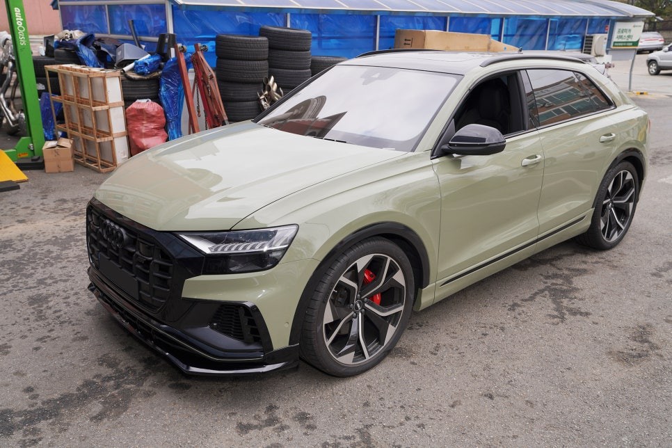 아우디 Q8 55 TFSI ABT 프런트립,리어디퓨져,루프스포일러 ABT 튜닝 / 경기 성남 분당
