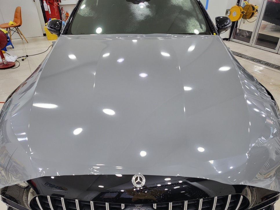 벤츠 AMG GT43 랩핑 잘하는곳 / 공구리랩핑 / 3m 애쉬그레이 / 벤츠 랩핑 / AMG GT43랩핑 루프스킨 / 생활보호PPF / 인천랩핑 송도랩핑 청라랩핑