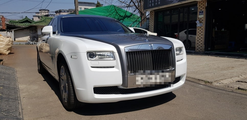 [수원/랩핑] 롤스로이스 고스트 투톤바디랩핑