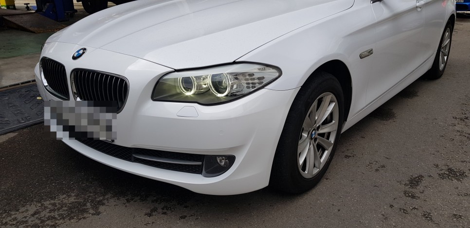 [수원/랩핑] BMW5 전체랩핑 이후 사고로인한 부분재랩핑 / 수원, 광교, 화성, 동탄