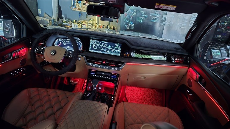 부산 모하비 더 마스터 엠비언트 라이트 시공 / 인코브 부산지사 / 부산진구