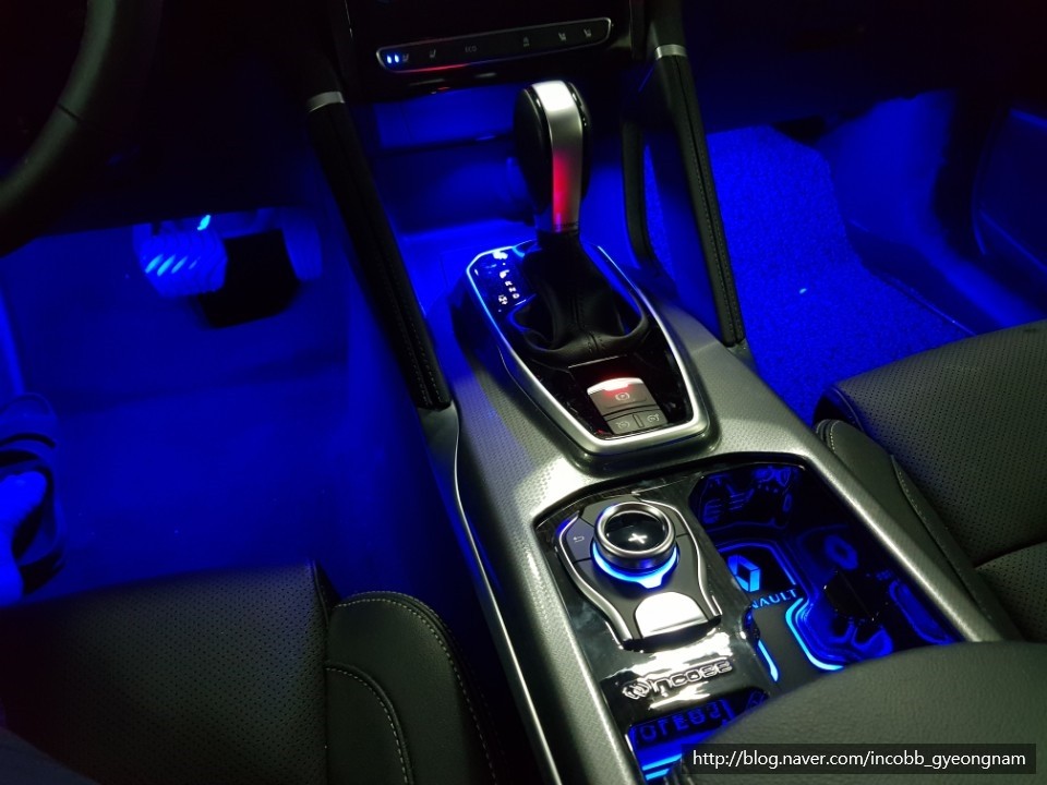 인코브(INCOBB) 경남지사 - QM6 조그셔틀 및 엠비언트연동 컵홀더 FULL 코딩 작업 / 경남 양산