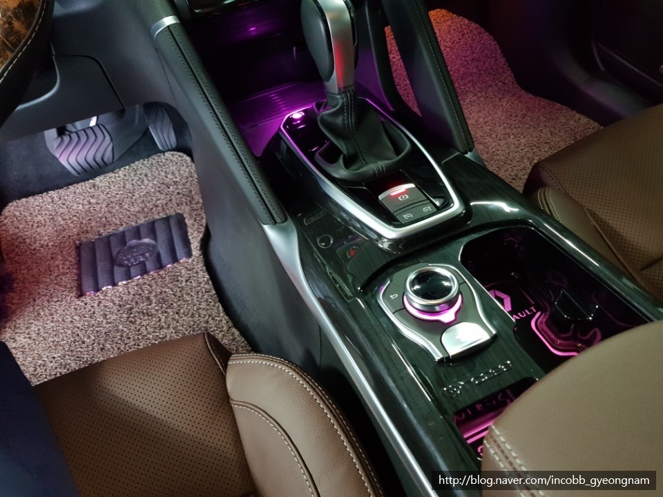 인코브(INCOBB) 경남지사 - QM6 조그셔틀 및 엠비언트연동 컵홀더 FULL 코딩 작업 / 경남 양산