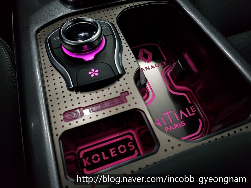 인코브(INCOBB) 경남지사 - QM6 조그셔틀 및 엠비언트연동 컵홀더 FULL 코딩 작업 / 경남 양산