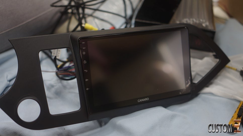 양산안드로이드올인원 올뉴 모닝(JA) 카나로Q 시공 / 경남 양산