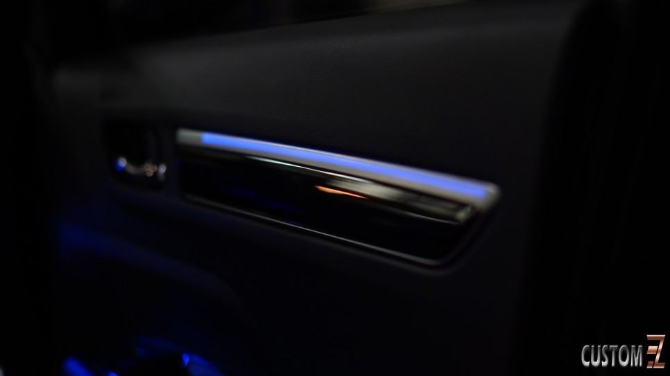 QM6 순정도어엠비언트 및 순정연동데쉬보드엠비언트 시공 / 경남 양산