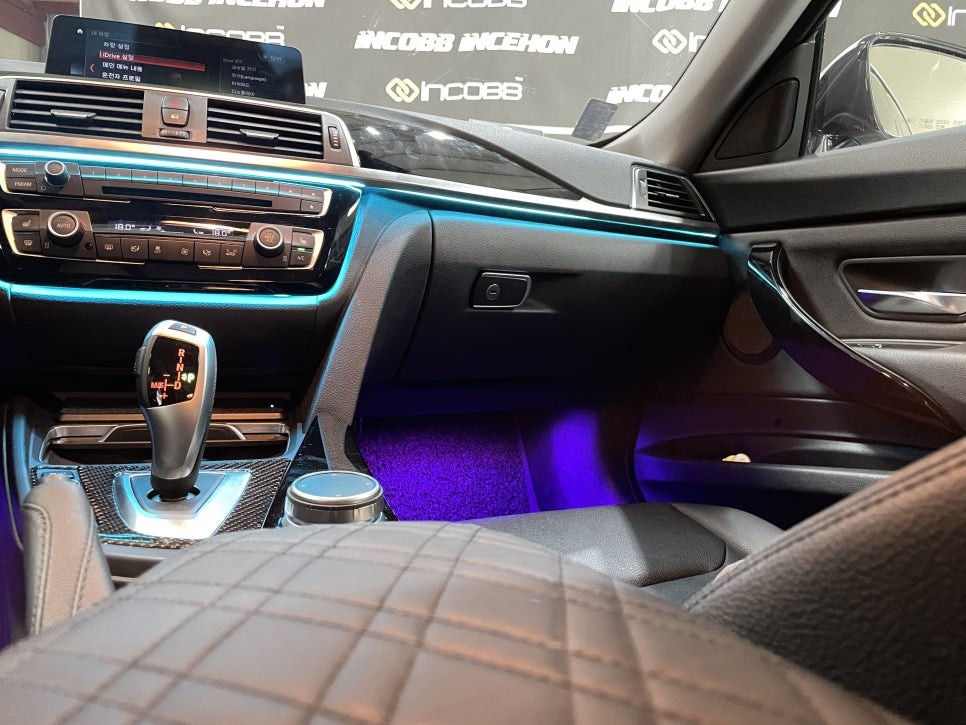 bmw3gt 엠비언트라이트 시공 인코브 인천지사 감성 업그레이드 프로젝트 / 김포 고촌읍