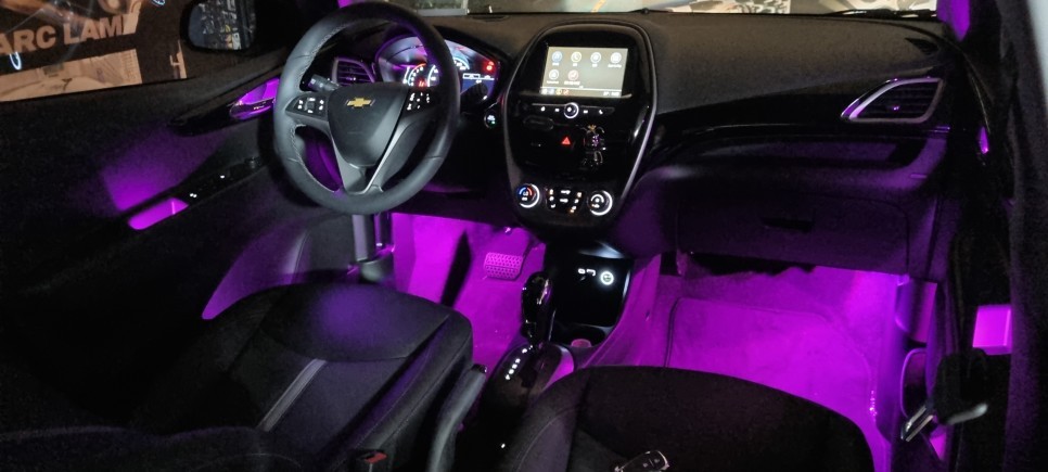 더 뉴 스파크 엠비언트 비노출 도어 시공 / 대구 달성군