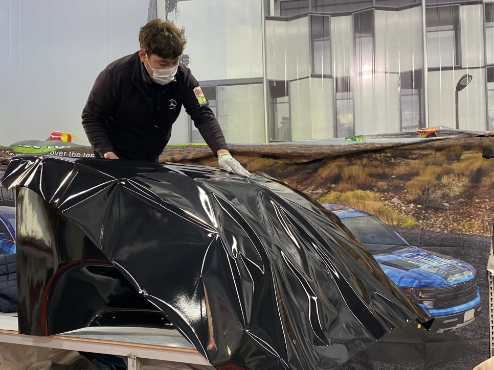 [팀카스킨 화성점] 3M 협력사 배송차량 전체랩핑 및 데칼 시공 / 서초구 방배동