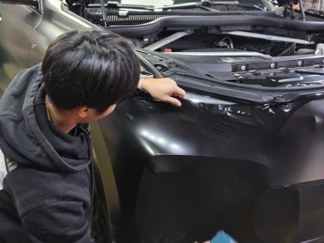 [팀카스킨 서초] BMW X6 앞범퍼 보험건 / 서초구 방배동