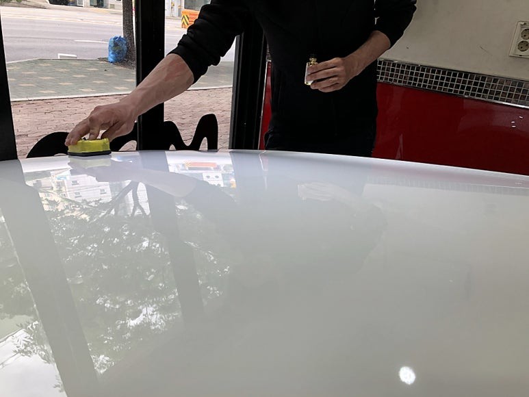 벤츠C43 AMG 신차코팅 [나노세라믹코팅]