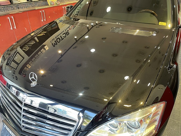 벤츠S350 나노세라믹 광택코팅