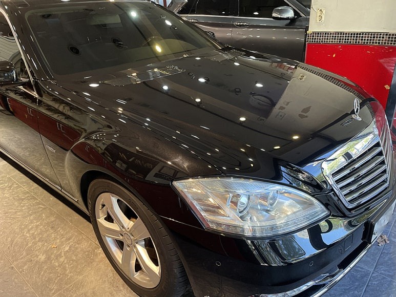 벤츠S350 나노세라믹 광택코팅