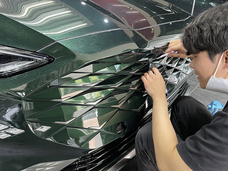 자동차보호필름 K8 차량 전체PPF / 서울 서대문