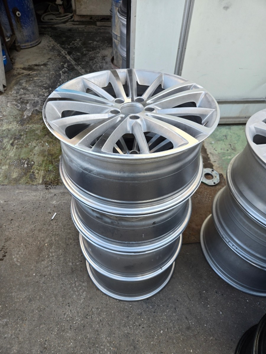 원조[부산휠복원] 벤츠 CLS 19인치 주차 상처 휠복원 작업! / 부산 기장군