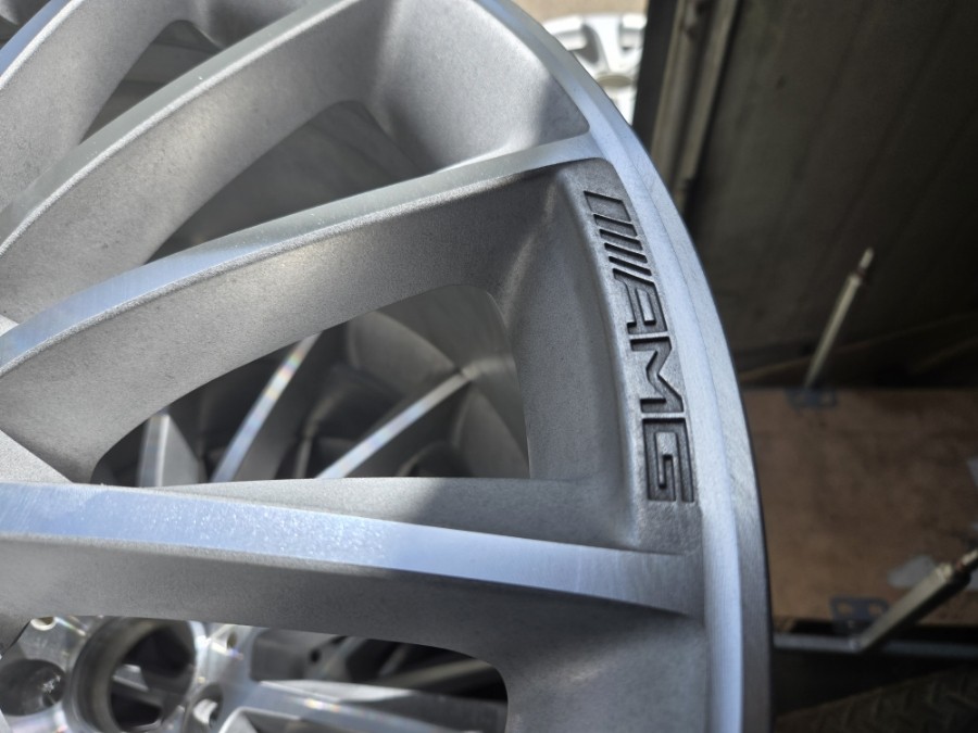 원조[부산 휠 복원] 벤츠 CLS 400 마차 휠 휠 복원 작업! / 부산 기장군