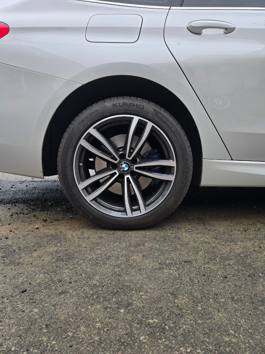 원조[부산휠복원] BMW GT 휠 굴절 수리 / 부산 기장군