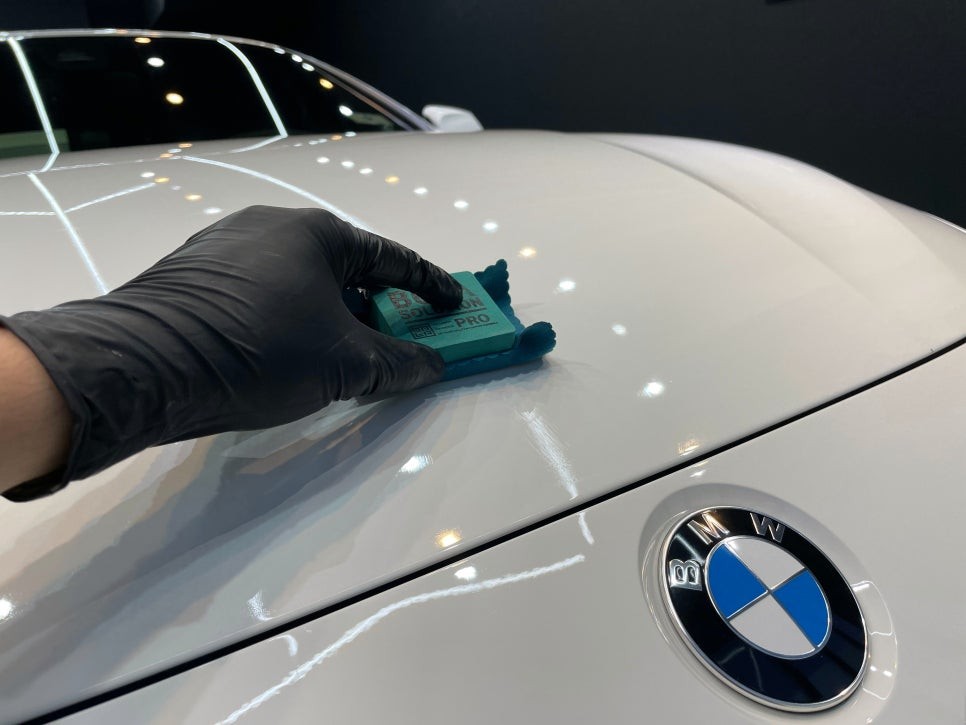 청라 광택 유리막으로 BMW 4시리즈 컨버터블 리프레쉬
