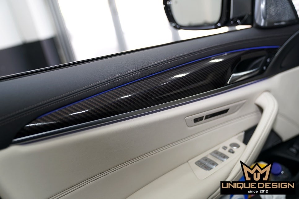 BMW G30 5시리즈 끝판왕! M550i 실내랩핑 시공기-